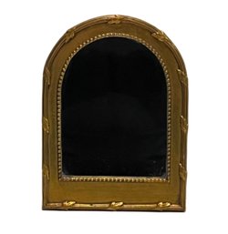 Tiny Gold Wall Mirror
