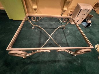 Metal Table , No Glass Top