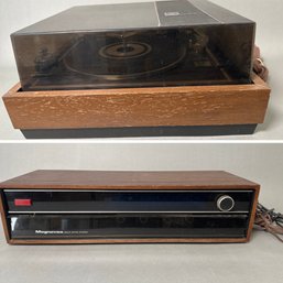 Vintage Record Player & Sound Receiver