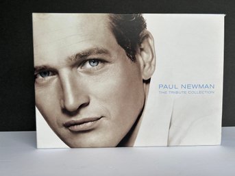 New In Box  Paul Newman ' The Tribute Collection' 13 DVD's And 136 Page Book  ( READ Description)