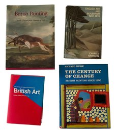 Four Hardcover Books On British Art