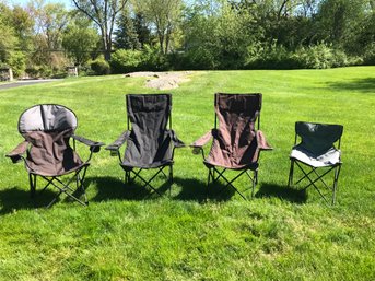 Set Of Four Camp Chairs