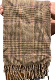 Very Fine Polo Ralph Lauren Wool Scarf Tweed