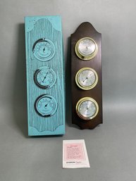 A Sybron Taylor Pinehurst Collection Thermometer/Barometer/Hygrometer