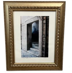 'Molfetta Doorway' Photograph Litho. Hand Signed And Numbered In Ink