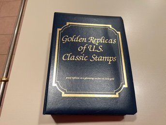 Golden Replica Of US Classic Stamps