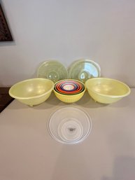 Large Serving Bowls, With Covers, Set Of Bowls With Lids