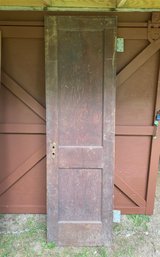 Tall Solid Wood Antique Door