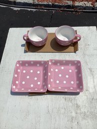 Pampered Chef Mugs And Plates