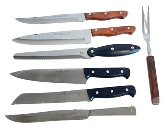 Collection Of Kitchen Knives From  JA Henkels And Others