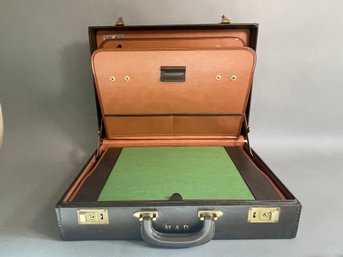 A Gorgeous Top Grain Leather Wear Best Briefcase, Never Used