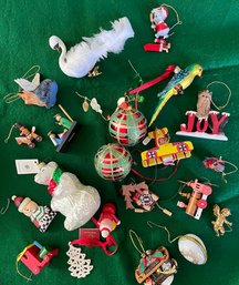 Assortment Of Mostly Vintage Christmas Ornaments