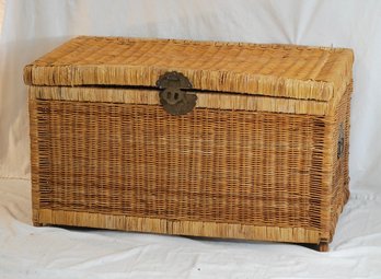 Vintage Wicker Chest