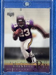 2001 Upper Deck Great Futures NFL Legends Michael Bennett Rookie Card #180 Numbered 360/750