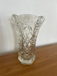 Vintage Anchor Hocking Pressed Glass Vase