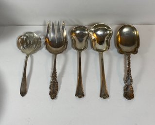 Sterling Silver Serving Pieces 228 Grams