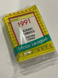 1991 Eastern League Albany Yankees Baseball Card Set