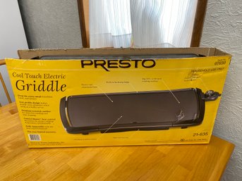 PRESTO Griddle In Original Box