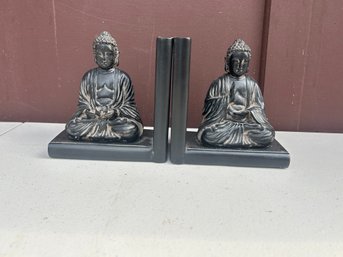 Set Of 2 Buddha Bookends