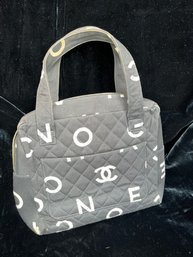 Authentic Chanel Canvas Small Handbag
