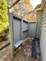 Outdoor Shower With Door