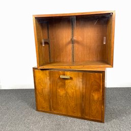 Two Danish Modern Wall Cabinets Cado Denmark