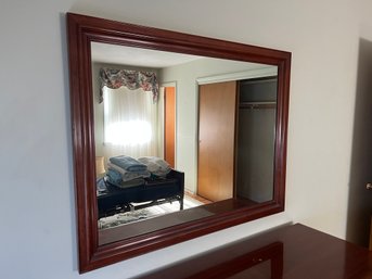 Large Well Framed Mirror