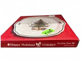 Nikko Christmas  10' Serving Tray