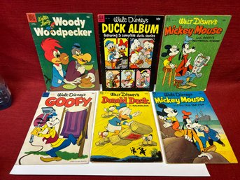 Scarce 1950s Walt Disney Comic Books  Lot # 1