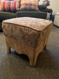 Small  Square Uphostered Footstool