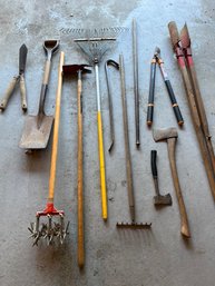 Assortment Of Gardening Tools