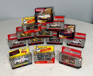 Set Of 13 Vintage NASCAR Die Cast Replica Cars