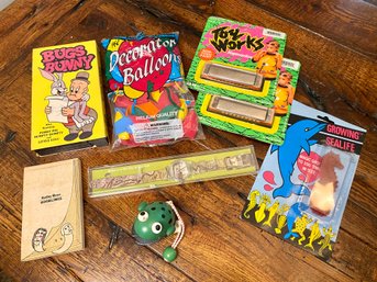 Vintage Packaged Toys, Flip Book And More