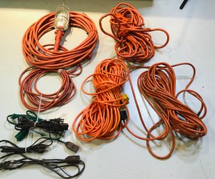 Handy Lot Of Extension Cords