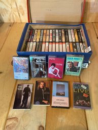 Shoebox Filled With Cassettes