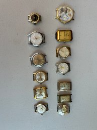 Set Of 13 Different Watch Faces For Parts !