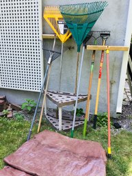 Rake And Garden Tool Package