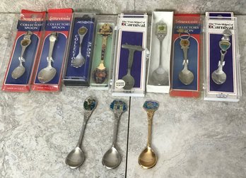 11 Collectors Spoons