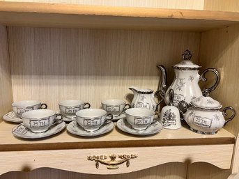 25th Anniversary Tea Set, Sweet, Charming,