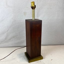 Vintage Wooden Lamp