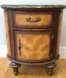 Charming Oval End Table