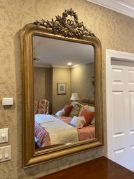 Gilt Wood Framed Wall Mirror 36x58'