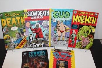 Awesome Underground Comic Group - Slow Death - Commies From Mars - CUD & More - Nice Conditions