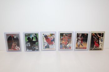 6 Piece Michael Jordan Cards - Group 4 - Jordan Baseball Incl.