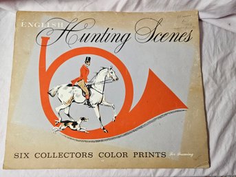 Collection Of Six English Collectors Hunting Prints