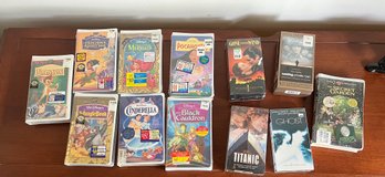 Collection Of SEALED VHS Tapes - Disney & More!