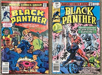 Marvel Comics Black Panther Issues 1 & 15, 1977