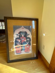 Antique Chinese Family Portrait