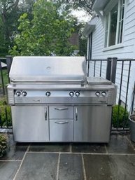 WOW!! Alfresco 56 Inch Propane Gas Grill & Side Burner / (Refrigerated Based)Outdoor Grill Retailed $16,500