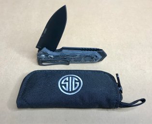 SIG SAUER Elishewitz Knife With Case